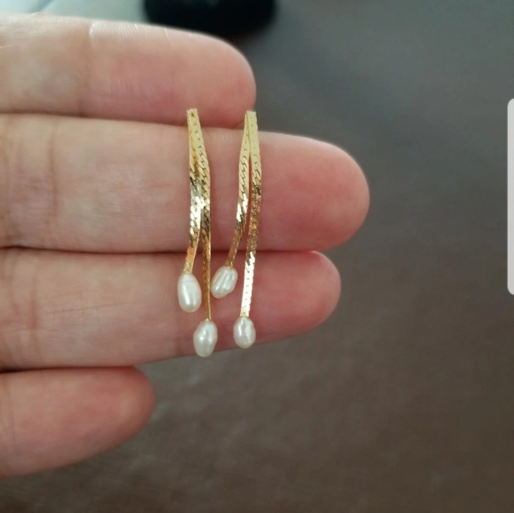 Earrings 14Kt yellow gold
